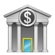 Emoji 🏦 Banca su WhatsApp 2.19.244.