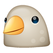 Emoji 🐦 Uccello su WhatsApp 2.19.244.