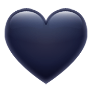 🖤 Emoji Corazón Negro en WhatsApp 2.19.244.