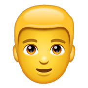 👱‍♂️ Emoji Homem: Cabelo Loiro na WhatsApp 2.19.244.