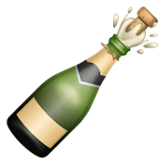 🍾 Emoji Flasche mit knallendem Korken WhatsApp 2.19.244.