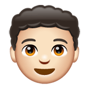 Emoji 👦🏻 Bambino: Carnagione Chiara su WhatsApp 2.19.244.
