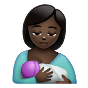 🤱🏿 Emoji Lactancia Materna: Tono De Piel Oscuro en WhatsApp 2.19.244.