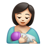 🤱🏻 Emoji Lactancia Materna: Tono De Piel Claro en WhatsApp 2.19.244.