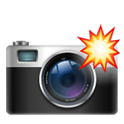 Emoji 📸 Fotocamera Con Flash su WhatsApp 2.19.244.