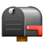 📪 Emoji geschlossener Briefkasten ohne Post WhatsApp 2.19.244.