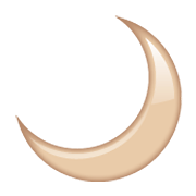 Emoji 🌙 Spicchio Di Luna su WhatsApp 2.19.244.
