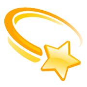 Emoji 💫 Stella Con Scia su WhatsApp 2.19.244.