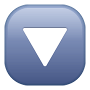 Emoji 🔽 Pulsante A Triangolo Rivolto Verso Il Basso su WhatsApp 2.19.244.