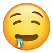 🤤 Emoji sabberndes Gesicht WhatsApp 2.19.244.