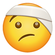 🤕 Emoji Gesicht mit Kopfverband WhatsApp 2.19.244.