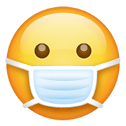 😷 Emoji Gesicht mit Atemschutzmaske WhatsApp 2.19.244.