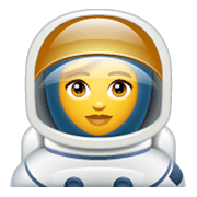 👩‍🚀 Emoji Astronauta Mulher na WhatsApp 2.19.244.