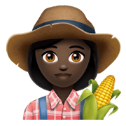 👩🏿‍🌾 Emoji Agricultora: Tono De Piel Oscuro en WhatsApp 2.19.244.