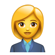 👩‍💼 Emoji Oficinista Mujer en WhatsApp 2.19.244.
