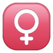 ♀️ Emoji Signo Femenino en WhatsApp 2.19.244.