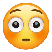 Emoji 😳 Faccina Imbarazzata su WhatsApp 2.19.244.