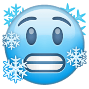 🥶 Emoji frierendes Gesicht WhatsApp 2.19.244.