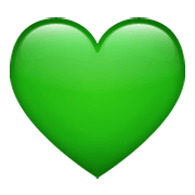💚 Emoji Coração Verde na WhatsApp 2.19.244.