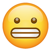 😬 Emoji Cara Haciendo Una Mueca en WhatsApp 2.19.244.