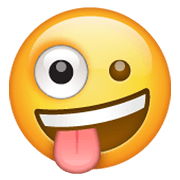 Emoji 🤪 Faccina Impazzita su WhatsApp 2.19.244.