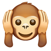 🙉 Emoji Mono Con Los Oídos Tapados en WhatsApp 2.19.244.