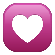Emoji 💟 Decorazione Con Cuore su WhatsApp 2.19.244.