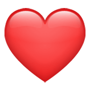 ❤️ Emoji Corazón Rojo en WhatsApp 2.19.244.
