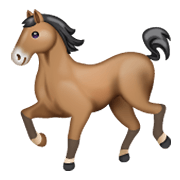 Emoji 🐎 Cavallo su WhatsApp 2.19.244.