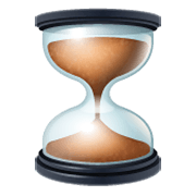 ⏳ Emoji Reloj De Arena Con Tiempo en WhatsApp 2.19.244.