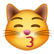 Emoji 😽 Gatto Che Manda Baci su WhatsApp 2.19.244.