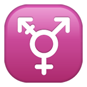 ⚧ Emoji Símbolo transgénero en WhatsApp 2.19.244.