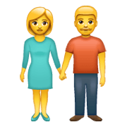 👫 Emoji Homem E Mulher De Mãos Dadas na WhatsApp 2.19.244.