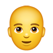 👨‍🦲 Emoji Mann: Glatze WhatsApp 2.19.244.