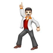 🕺🏻 Emoji Homem Dançando: Pele Clara na WhatsApp 2.19.244.