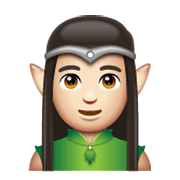 🧝🏻‍♂️ Emoji Elfo Homem: Pele Clara na WhatsApp 2.19.244.