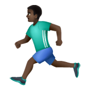 🏃🏿‍♂️ Emoji Hombre Corriendo: Tono De Piel Oscuro en WhatsApp 2.19.244.