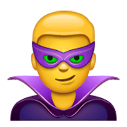 🦹‍♂️ Emoji Homem Supervilão na WhatsApp 2.19.244.