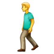 🚶‍♂️ Emoji Homem Andando na WhatsApp 2.19.244.