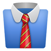 Émoji 👔 Cravate sur WhatsApp 2.19.244.