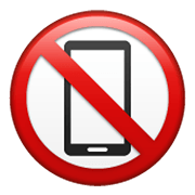Emoji 📵 Simbolo Che Vieta L’utilizzo Dei Telefoni Cellulari su WhatsApp 2.19.244.