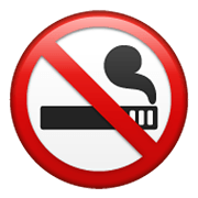 Emoji 🚭 Segnale Di Vietato Fumare su WhatsApp 2.19.244.