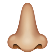 👃🏼 Emoji Nariz: Tono De Piel Claro Medio en WhatsApp 2.19.244.
