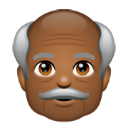 👴🏾 Emoji älterer Mann: mitteldunkle Hautfarbe WhatsApp 2.19.244.