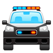 🚔 Emoji Vorderansicht Polizeiwagen WhatsApp 2.19.244.