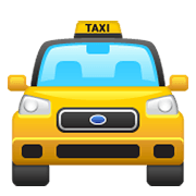 Émoji 🚖 Taxi De Face sur WhatsApp 2.19.244.