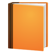 📙 Emoji orangefarbenes Buch WhatsApp 2.19.244.