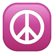 ☮️ Emoji Símbolo Da Paz na WhatsApp 2.19.244.