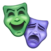 🎭 Emoji Máscaras De Teatro en WhatsApp 2.19.244.