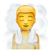 Emoji 🧖 Persona In Sauna su WhatsApp 2.19.244.